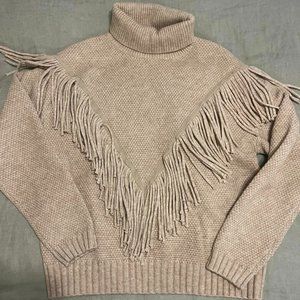 Vici Fringe Sweater